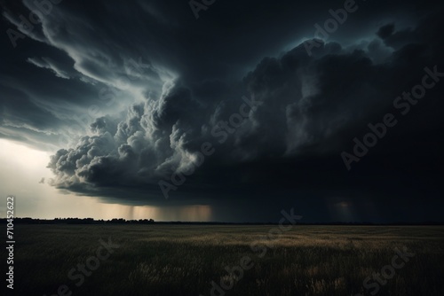 lightning in the storm © Raccoon Stock AI