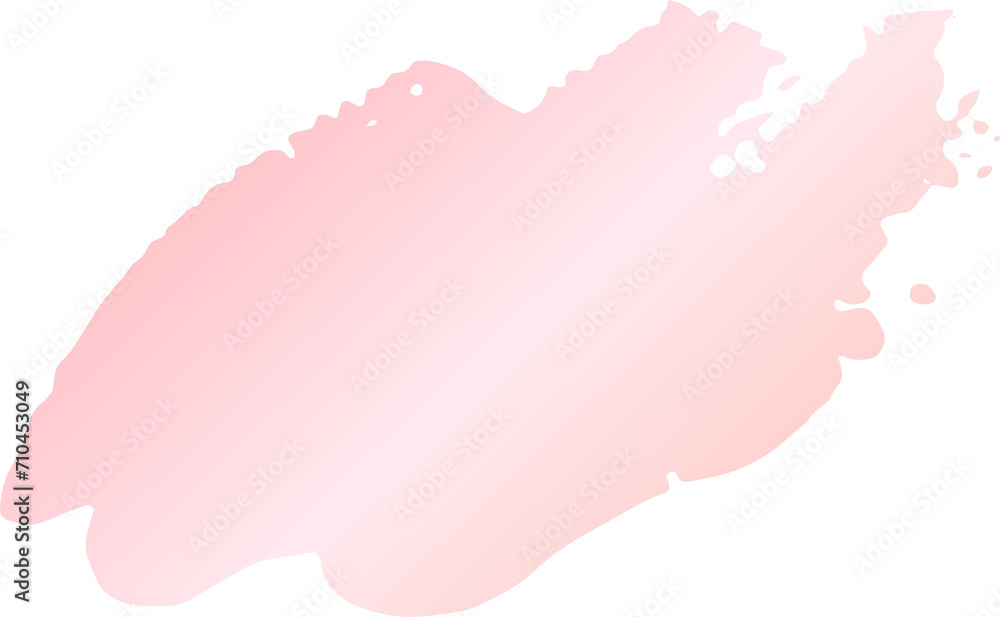 Gold pink brush stroke illustration on transparent background. Gold pink brush stroke illustration on transparent background.