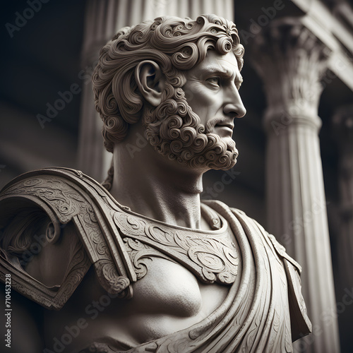 ancient Roman empire, AI-generatet