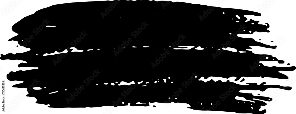 Black ink grunge brush strokes illustration on transparent background. Black ink grunge brush strokes illustration on transparent background.