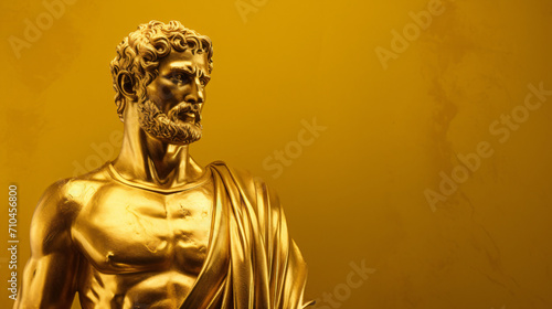 A beautiful ancient gold greek roman