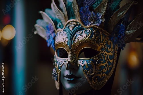 venetian carnival mask © Raccoon Stock AI