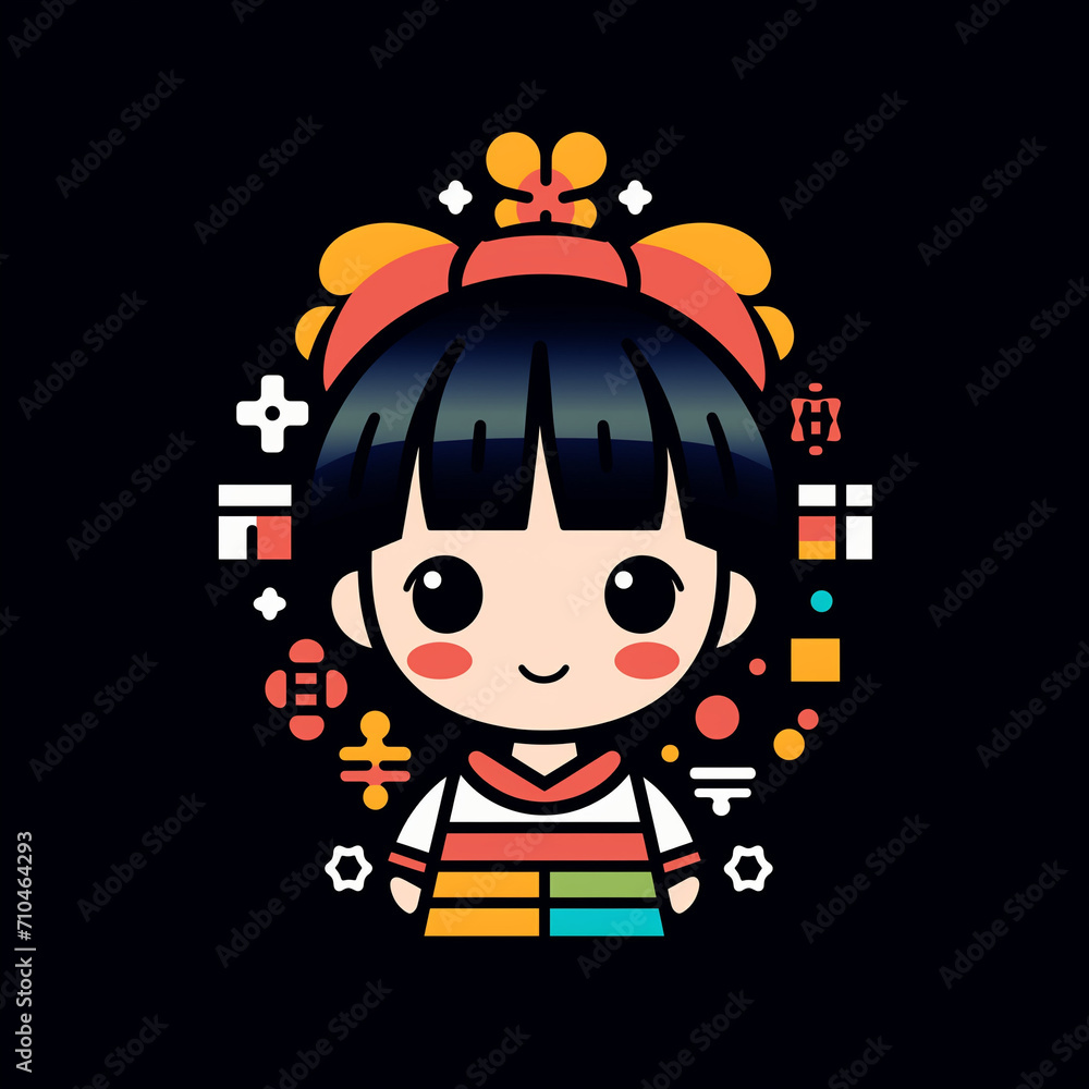 Cute Colorful Logo Cute Colorful Logo