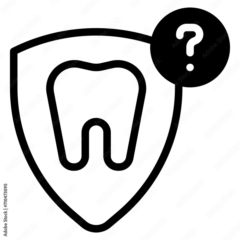 tooth dualtone icon tooth dualtone icon