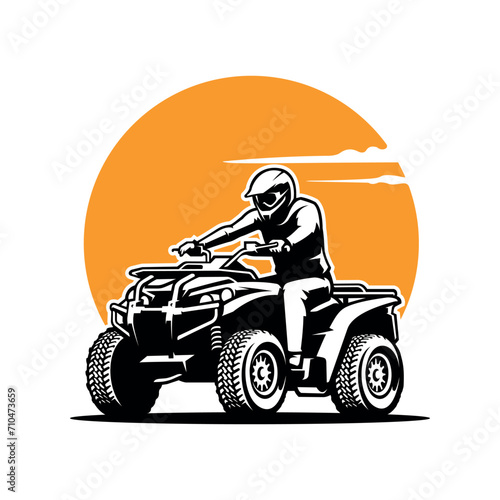 Riding Adventure Vehicle Illustration Vector