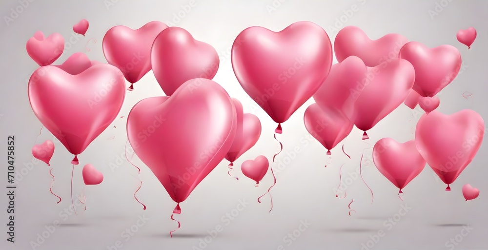 heart shaped balloons