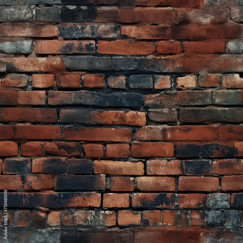old wall background created with Generative AI tecnology. 