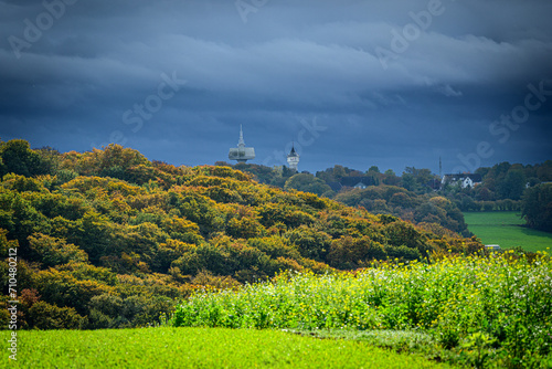 Der alte und der neue Wasserturm auf Hatzfeld in Wuppertal