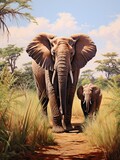 African Wildlife Safari Adventure: Explore the Splendor of the Big Five Animals in Scenic Game Reserves