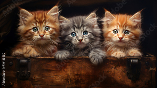 Kittens in a box © Anas