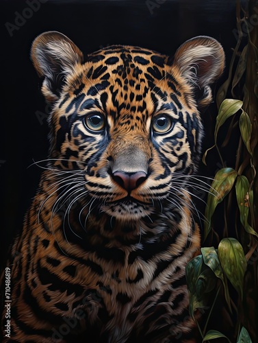 Endangered Animal Portraits  Immersive Wildlife Conservation Wall Prints