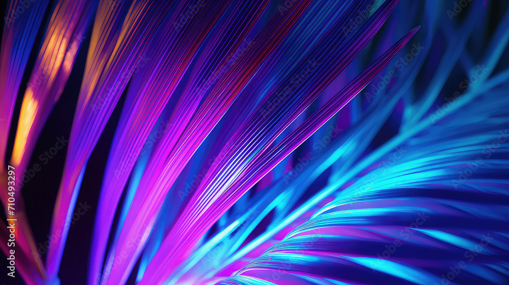 Abstract Glowing Leaf with Light Effect background with lines Pattern Abstract Glowing Leaf with Light Effect background with lines Pattern