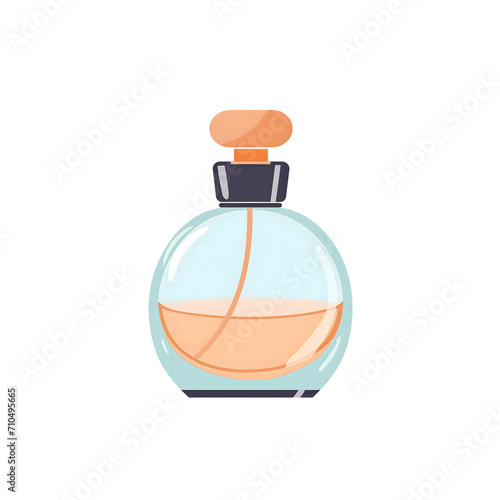 a bottle of perfume with a cap