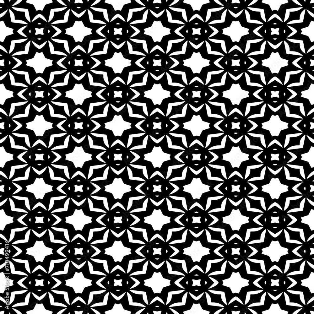 White background with black pattern. Seamless texture for fashion, textile design, on wall paper, wrapping paper, fabrics and home decor. Simple repeat pattern. White background with black pattern. Seamless texture for fashion, textile design, on wall paper, wrapping paper, fabrics and home decor. Simple repeat pattern.