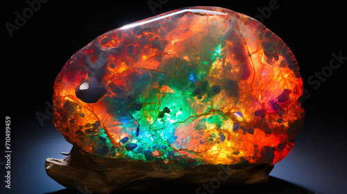  Opal specimen made of the big bang vivid map colour