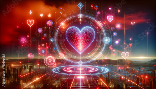 Digital Love in Augmented Reality