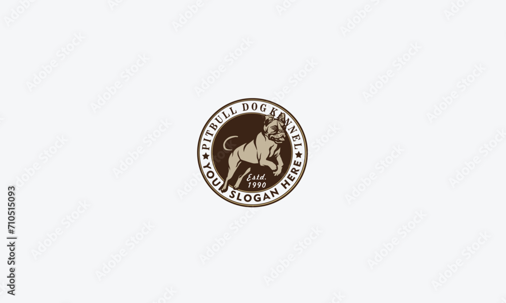 Fototapeta premium bull logo design vector template 