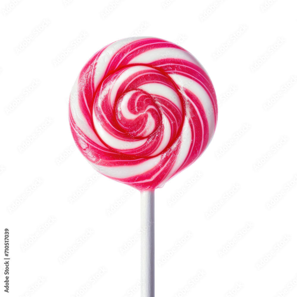 Lollipop candy on the white background Lollipop candy on the white background