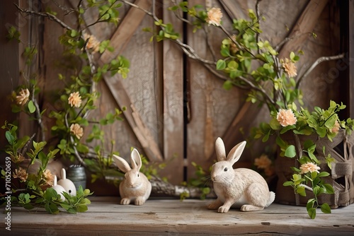 Enchanting Easter Bunny Decor Collection