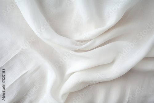 Natural handmade white linen fabric backdrop photo