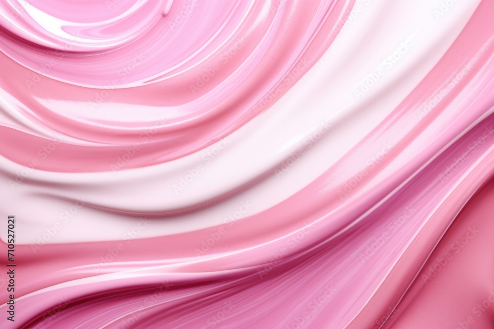 Pink face cream strokes on beauty cream texture Pink face cream strokes on beauty cream texture