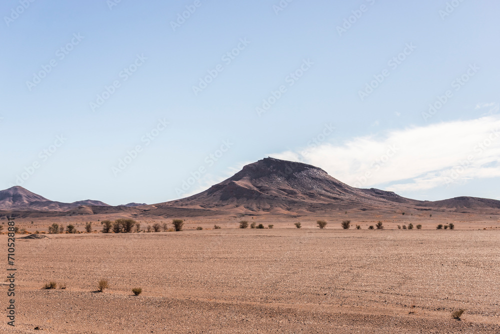 View of the valley and plateau on the High Atlas mountains range, Central Morocco. View of the valley and plateau on the High Atlas mountains range, Central Morocco.