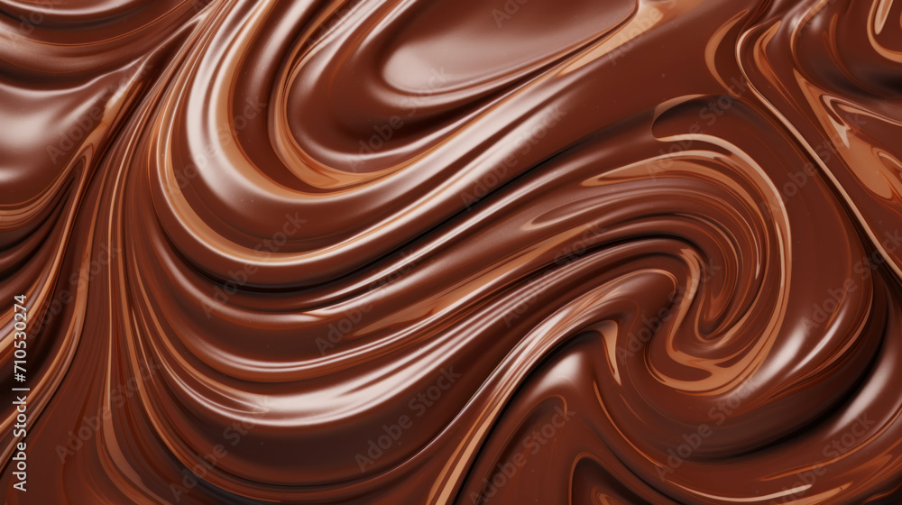 Texture of chocolate mixed with white cream. Elegant sweet background. Generative AI Texture of chocolate mixed with white cream. Elegant sweet background. Generative AI