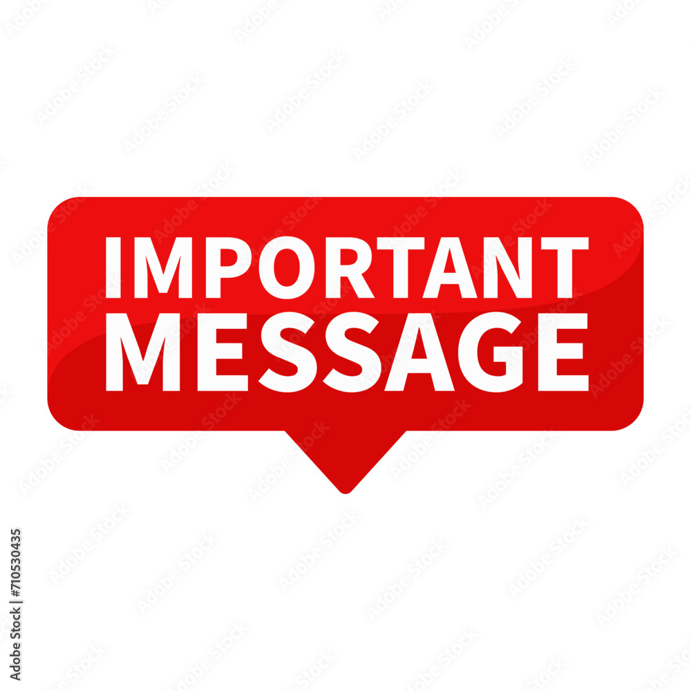 Important Message Red Rectangle Shape For Notification Warning Urgent Information Announcement
Important Message Red Rectangle Shape For Notification Warning Urgent Information Announcement
