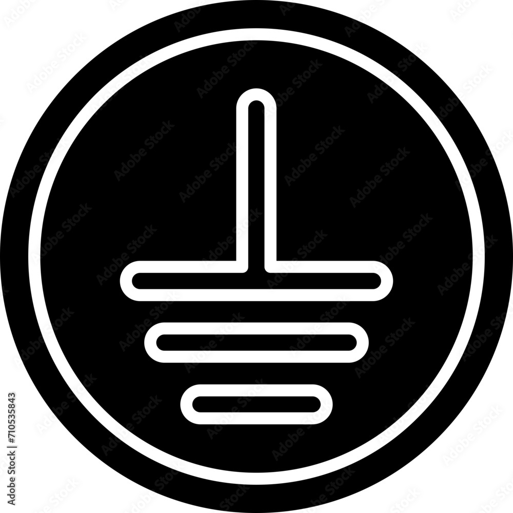 Earthing Icon Earthing Icon