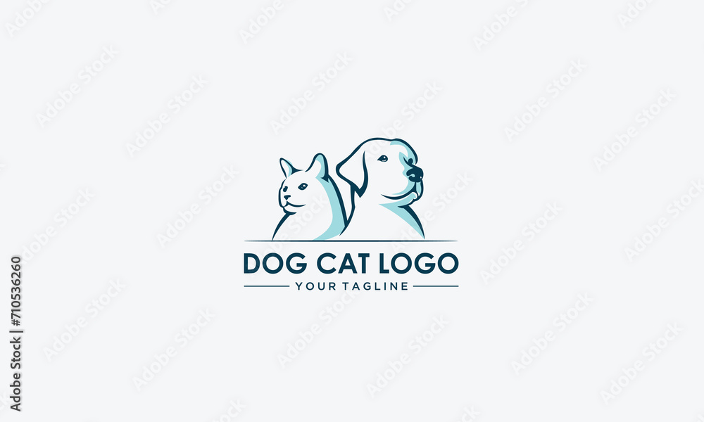 animal and pet logo design vector template animal and pet logo design vector template