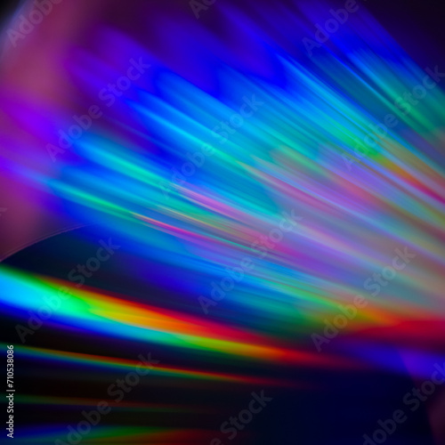 blue neon lights abstract background