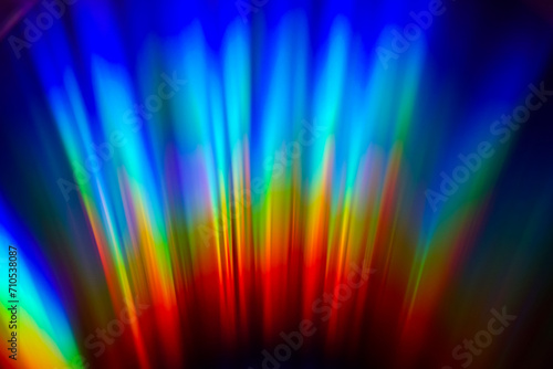 blue neon lights abstract background