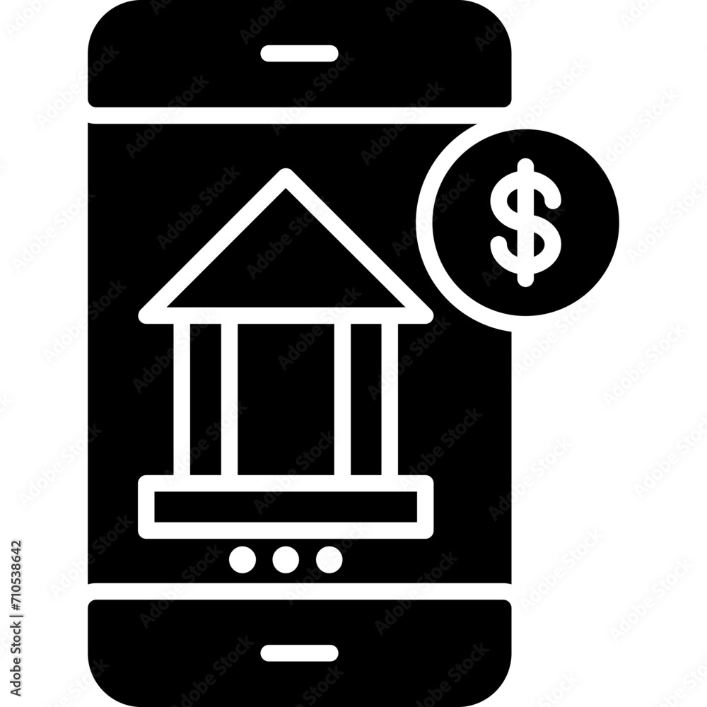 Mobile Banking Icon