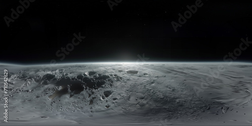 Alien moon 8K VR 360 Spherical Panorama
