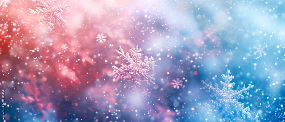 Ice snowflakes background.Crystal frozen particles. wintertime mockup. Generative ai. Ice snowflakes background.Crystal frozen particles. wintertime mockup. Generative ai.