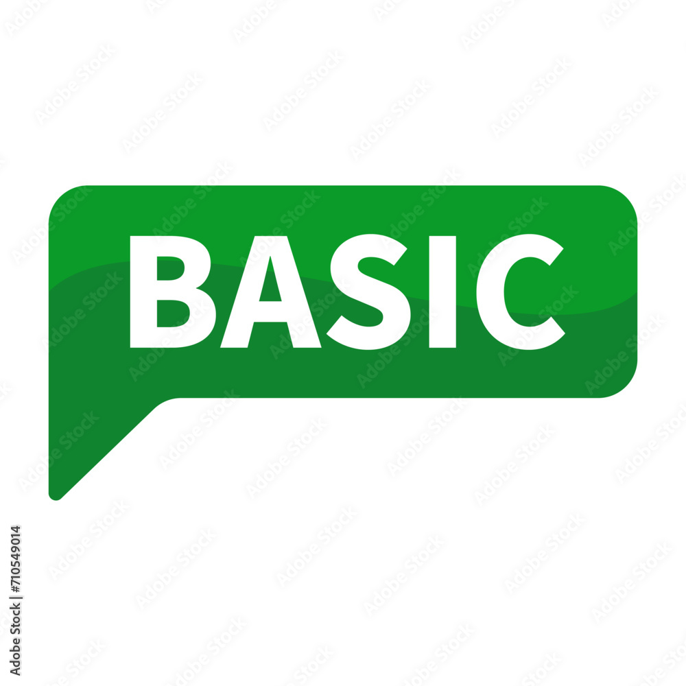 Fototapeta premium Basic Green Rectangle Shape For Information Announcement 