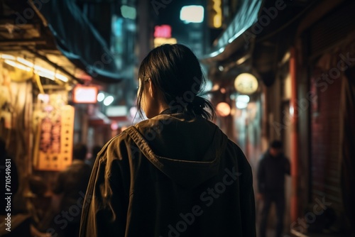 person in the street © Raccoon Stock AI