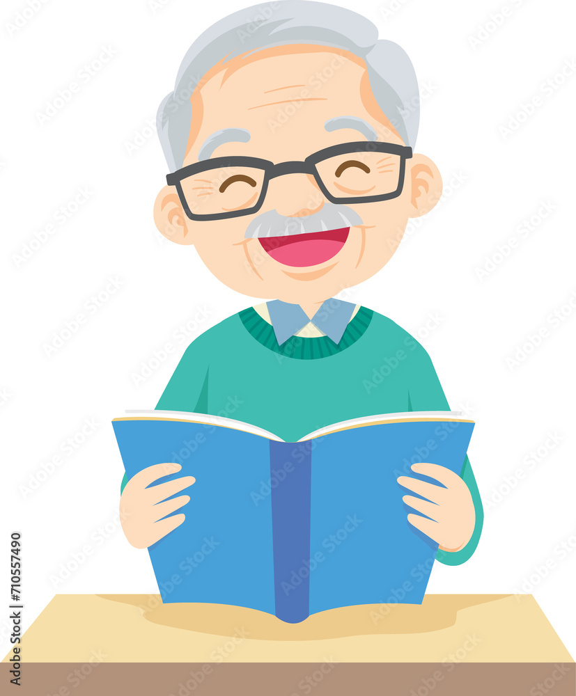 Elderly man or grandfather in appearance Elderly man or grandfather in appearance