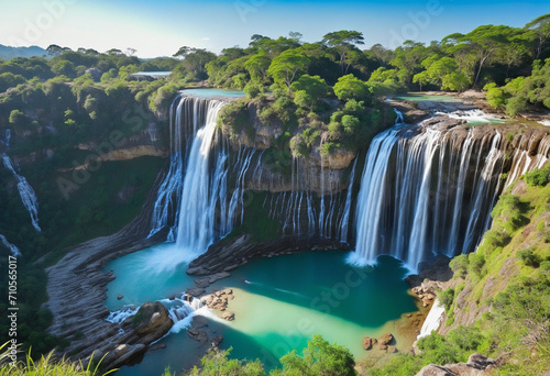Stunning Pongour Waterfall in Lam Dong  Vietnam