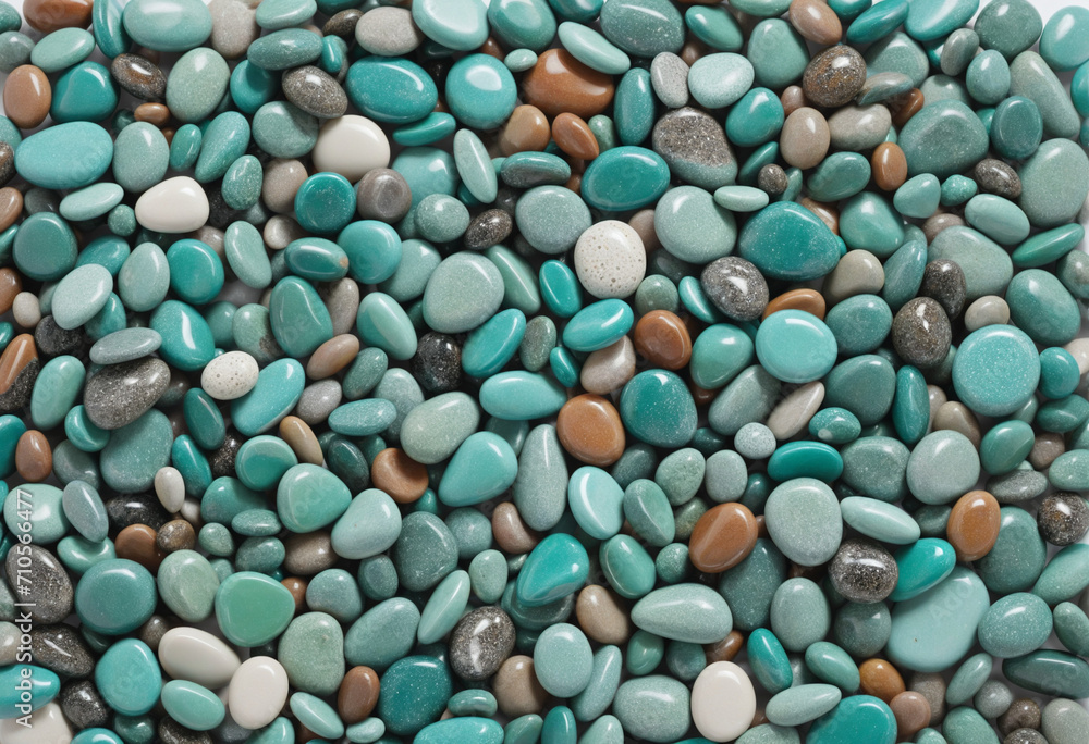 Natural turquoise on a white background Natural turquoise on a white background
