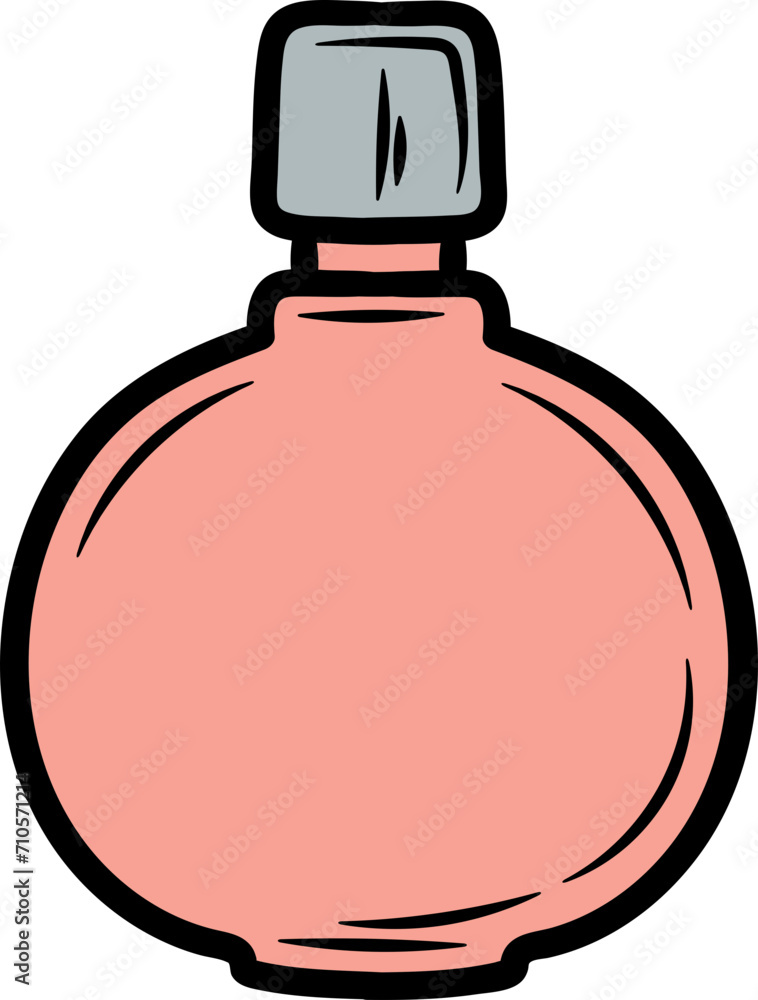 Obraz premium Hand drawn Perfume Illustration
