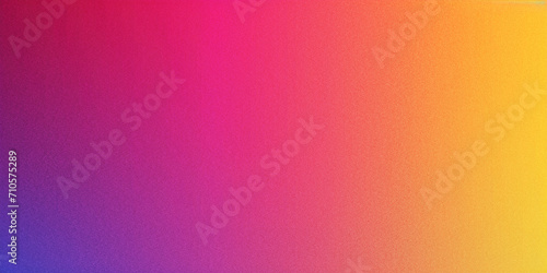 Whimsical Radiance: An Orange, Pink, Purple, Blue, and Yellow Gradient Abstract Grainy Background Wallpaper Texture, Tailored for a Web Banner Design Header