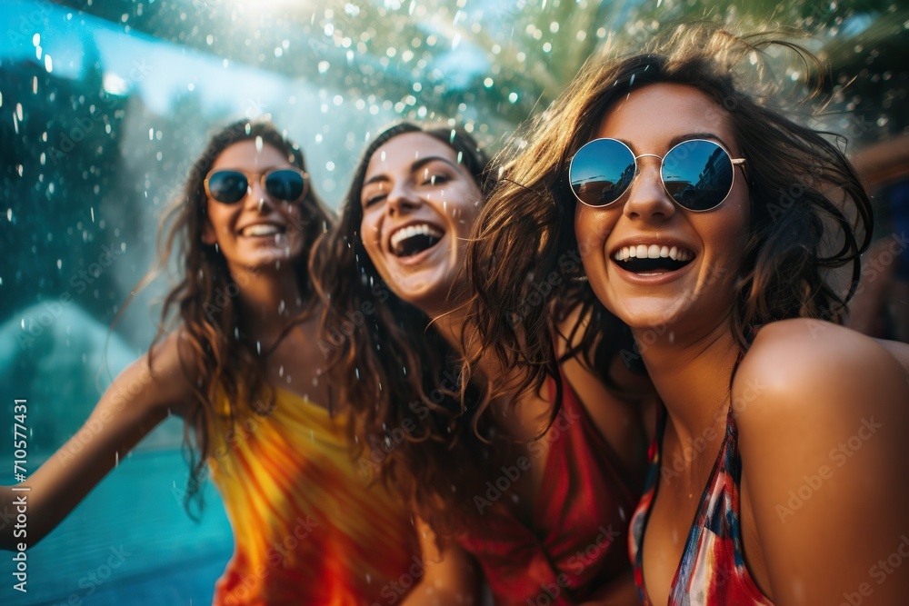 oung people radiate joy at a summer party, celebrating life with music, laughter, and vibrant energy under the sun oung people radiate joy at a summer party, celebrating life with music, laughter, and vibrant energy under the sun
