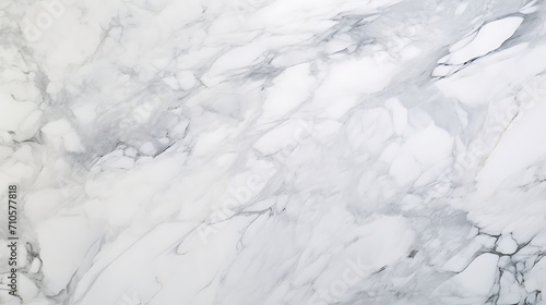 Carrara Elegant Marble Slab - Luxurious White Italian Stone Texture 
