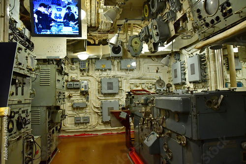 London; England - december 24 2023 : HMS Belfast on the Thames river