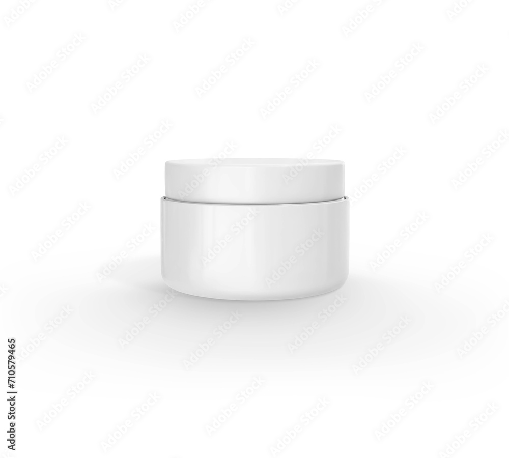 Jar on white background Jar on white background