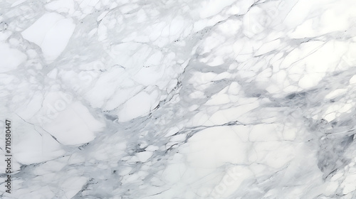 Carrara Elegant Marble Slab - Luxurious White Italian Stone Texture 