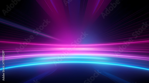 Abstract background and data transfer concept, abstract line art background © jiejie