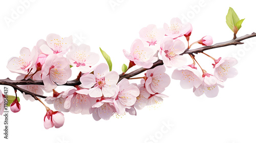 Cherry Blossom, PNG, Transparent, No background, Clipart, Graphic, Illustration, Design, Flowers, Floral, Blossom, Cherry tree, Sakura, Spring, Petals, Nature, Png image, Blossoming, Pink flowers