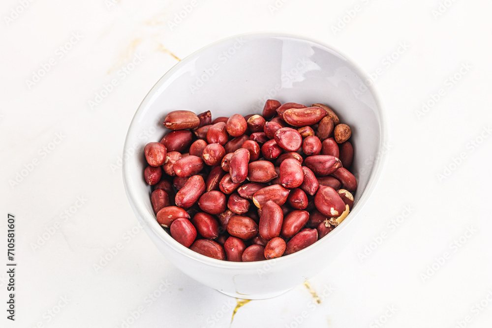 Raw peanut heap for roast Raw peanut heap for roast